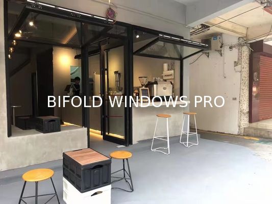 folding window aluminum balcony vertucal
