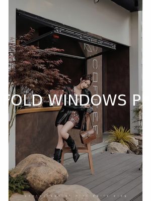 folding window aluminum balcony vertucal