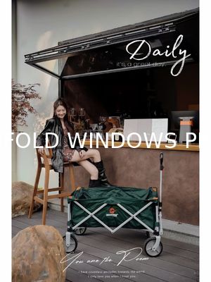 folding window aluminum balcony vertucal