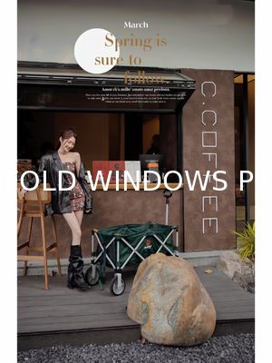 folding window aluminum balcony vertucal