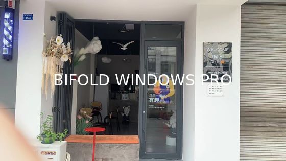 folding window aluminum balcony vertucal