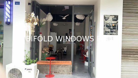 folding window aluminum balcony vertucal