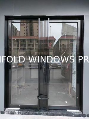 folding window aluminum balcony vertucal