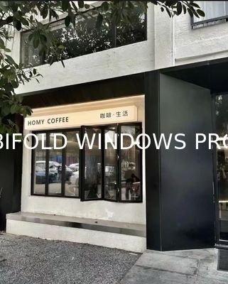 folding window aluminum balcony vertucal