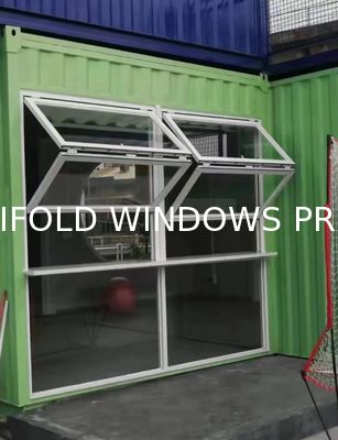 folding window aluminum balcony vertucal