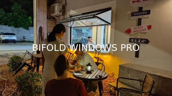 folding window aluminum balcony vertucal