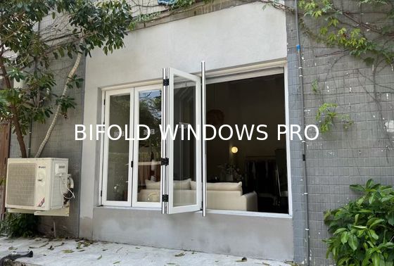 folding window aluminum balcony vertucal