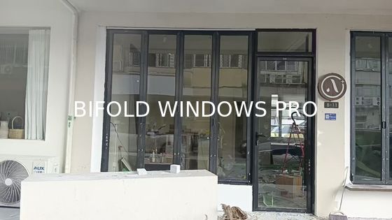 folding window aluminum balcony vertucal