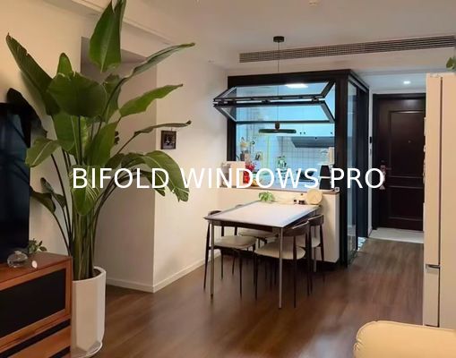 folding window aluminum balcony vertucal