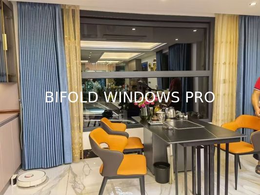 folding window aluminum balcony vertucal