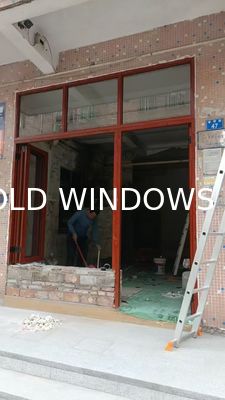 folding window aluminum balcony vertucal
