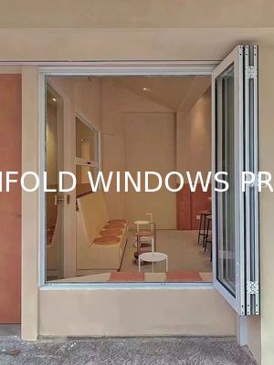 folding window aluminum balcony vertucal