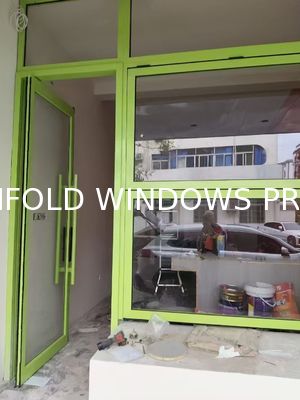folding window aluminum balcony vertucal