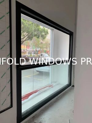 folding window aluminum balcony vertucal