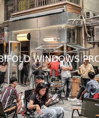 folding window aluminum balcony vertucal