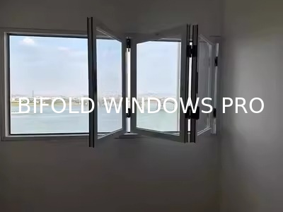 DERCHI S9 Series Thermal Break Casement Windows for Villa Horizontal Opening Pattern Easy to Operate Heat Insulation 5