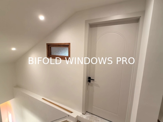 Fangde Customized Size Fold up Glass Manual Aluminium Folding Window