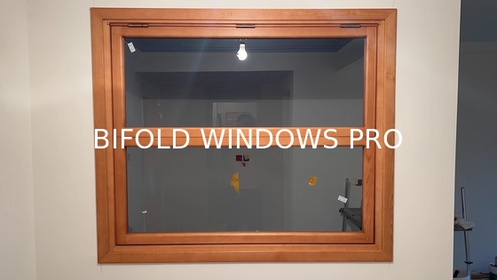 Fangde Customized Size Fold up Glass Manual Aluminium Folding Window