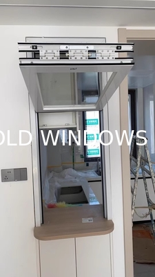 Factory Custom Thermal Windows Double Glazed Folding Sliding Window Aluminium Tempered Glass Bifold Windows