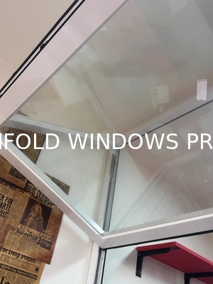 DERCHI Bifold Windows with Low-E Glass and Triple Insulated Glass for Heat Insulation in Residential House