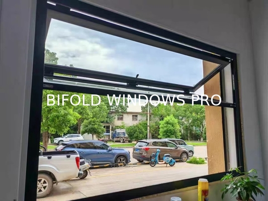 DERCHI S9 Series Thermal Break Casement Windows for Modern Villas Screen and Easy Installation Aluminum Alloy Material 5 Energy Star Qualified Customizable Size and Color Graphic