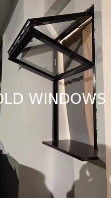 Alloy Household Aluminum Window Black Modern Aluminium Window Design Aluminium Bifolding Window