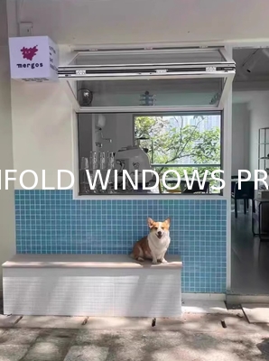 Alloy Household Aluminum Window Black Modern Aluminium Window Design Aluminium Bifolding Window