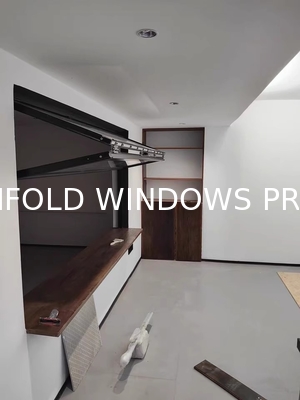 Hot Trends Folding Balcony Window Invisible Flyscreen Aluminium Casement