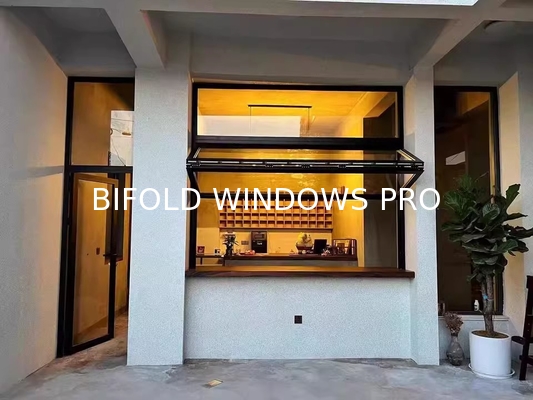 Folding Window Aluminium Glass windows Horizontal Folding windows Bi Fold Window aluminum casement windows square meters