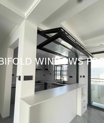 Hot Trends Folding Balcony Window Invisible Flyscreen Aluminium Casement