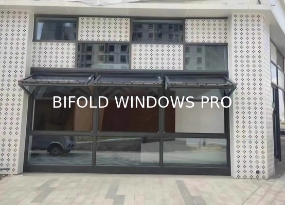 Wholesale Soundproof Standard Size Glass Profile Aluminium Folding Windows