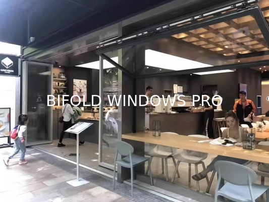 Hot Trends Folding Balcony Window Invisible Flyscreen Aluminium Casement