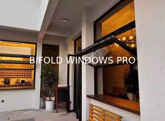 Wholesale Soundproof Standard Size Glass Profile Aluminium Folding Windows
