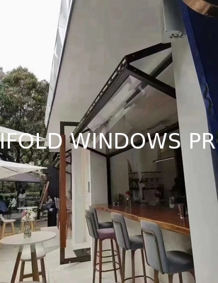 Wholesale Soundproof Standard Size Glass Profile Aluminium Folding Windows