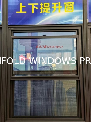 China Aluminum Bifold Window Double Glazing Tempered Glass Aluminium Folding Windows