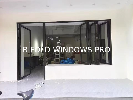 Maplemiles Aluminum Folding Window Accordion Horizontal Folding Window Bifold Windows Aluminum Windows