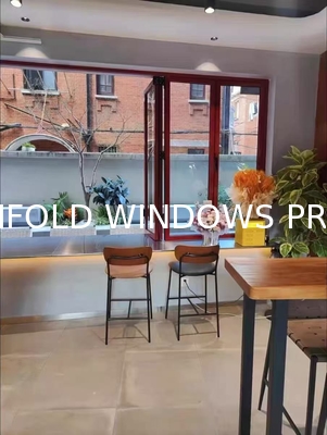 Modern Design Australian Standard Multi Functions Folding Glass windows Interior Aluminum
