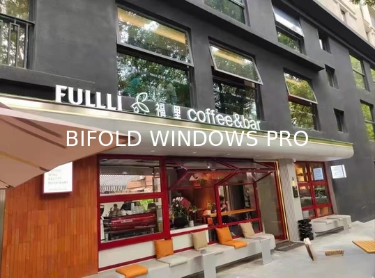 superhouse Australia Aluminum Bifold Window Double Glazing Tempered Glass Aluminium Folding windows Designs