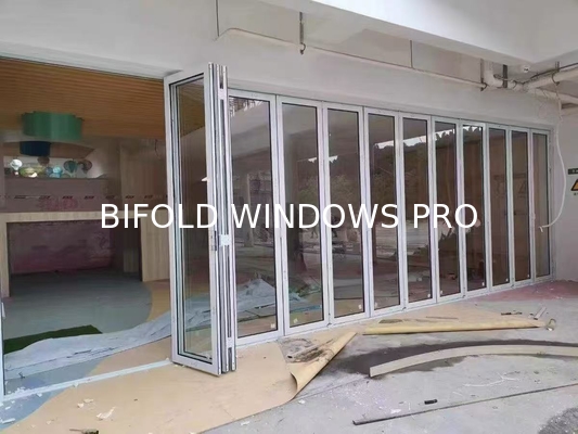 DERCHI Bifold Windows with 2 Square Meters Minimum Order and Customization Options