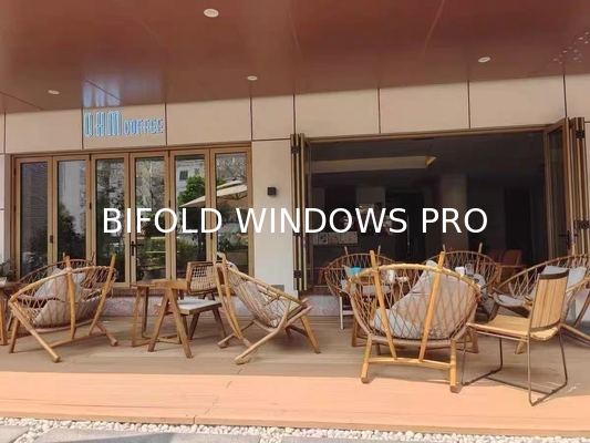 Modern Design Australian Standard Multi Functions Folding Glass windows Interior Aluminum