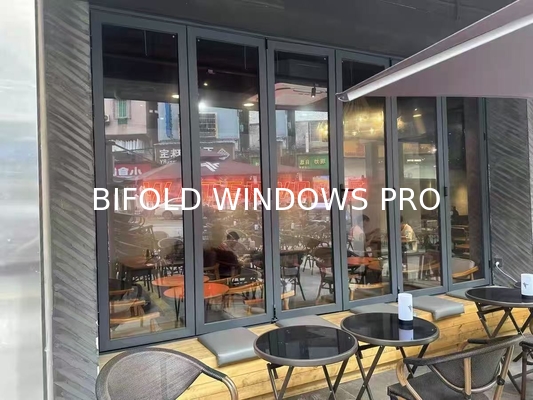 DERCHI Bifold Windows with 2 Square Meters Minimum Order and Customization Options
