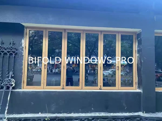 DERCHI Bifold Windows with 2 Square Meters Minimum Order and Customization Options