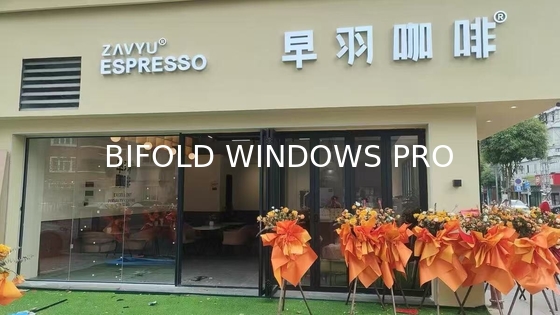 Maplemiles Aluminum Folding Window Accordion Horizontal Folding Window Bifold Windows Aluminum Windows