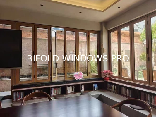 Modern Design Australian Standard Multi Functions Folding Glass windows Interior Aluminum