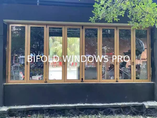 DERCHI Bifold Windows with 2 Square Meters Minimum Order and Customization Options