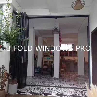 DERCHI Bifold windows with graphic design project solution capability and Energy Star qualification