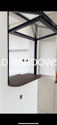 heap Aluminum Glass Windows,aluminum Bifold Folding Window with Thermal Break Folding Foldable Graphic Design Glass