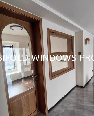 Full View Frameless Folding Glass Windows BiFold Window Folding Local Window Modern