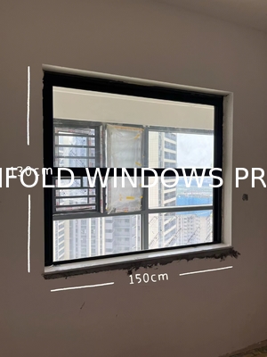 uson Arc Window Camber Window Steel Pvc/Upvc Windows Aluminum Double Glazed Garden Swing Window External Casement Windows