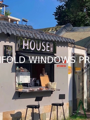 Glass Soundproof Bifold Window: High-Quality Aluminium Folding Windows